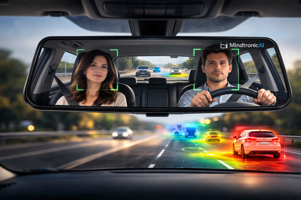 HORUSEE intelligent rear-view mirror visual